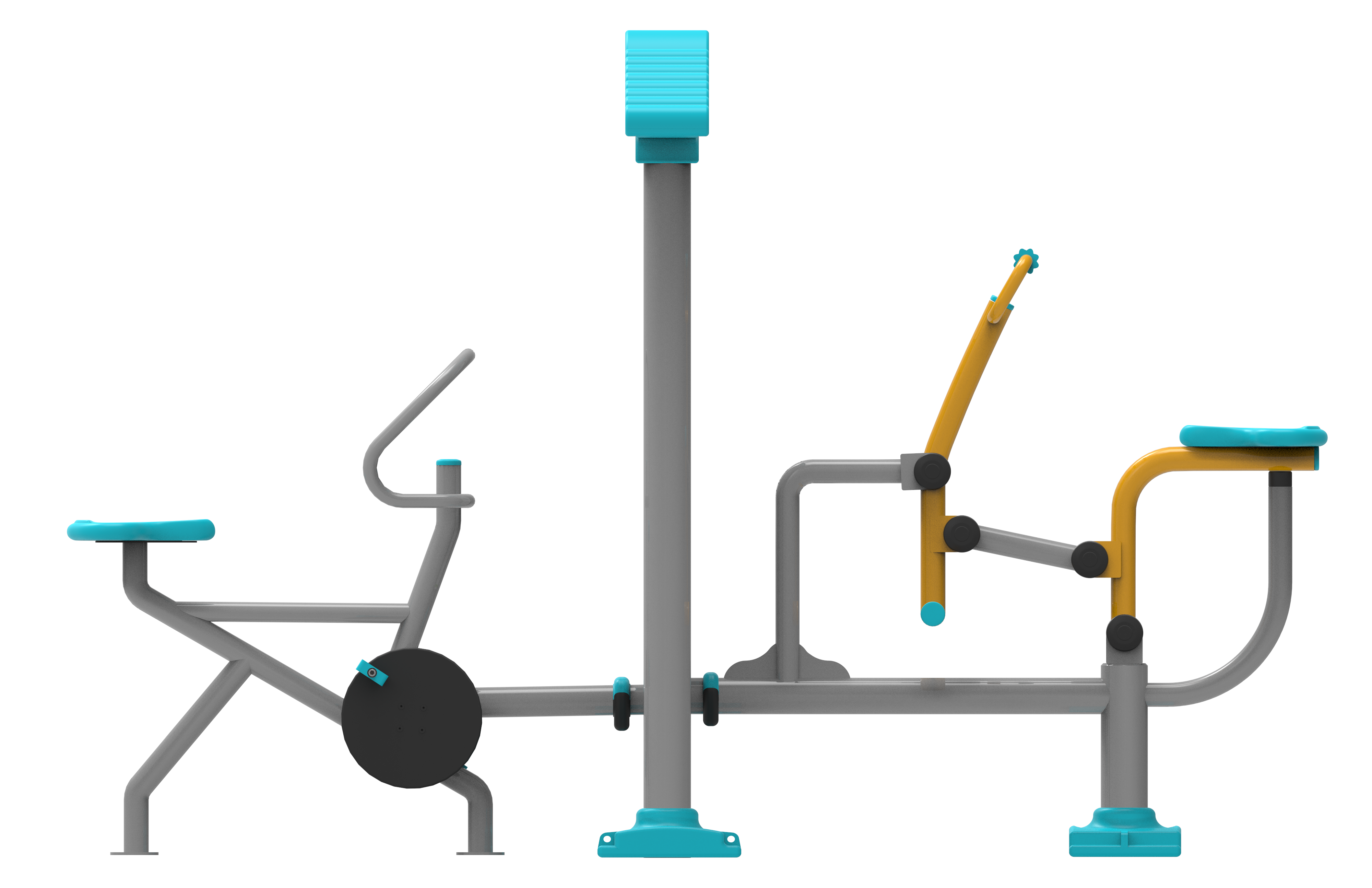 Bisiklet ve Jokey Aleti PF-204 | Dış Mekan Spor Aletleri | Erse Kent Mobilyaları